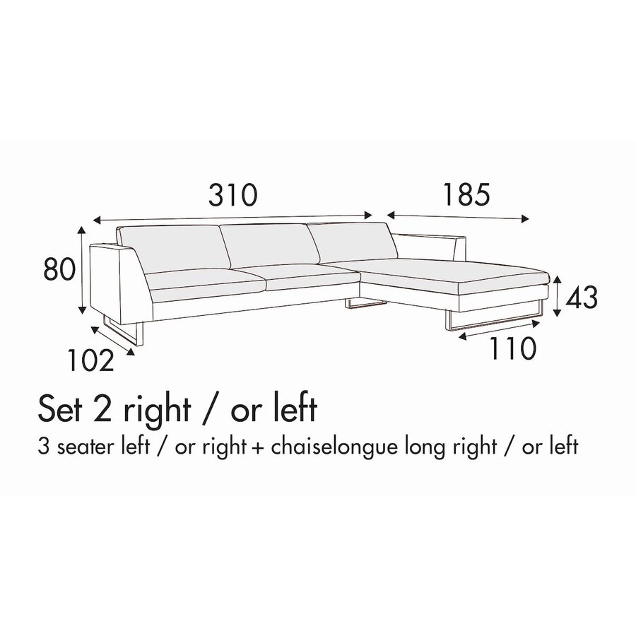 Tokyo Set 2 Rechts/Links Tokyo Set 2 Rechts/Links