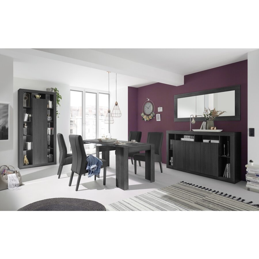 Rimini Dressoir 3-deuren Zwart Rimini Dressoir 3-deuren Zwart
