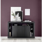 Benvenuto Design Rimini Dressoir 3-deuren Zwart Benvenuto Design Rimini Dressoir 3-deuren Zwart