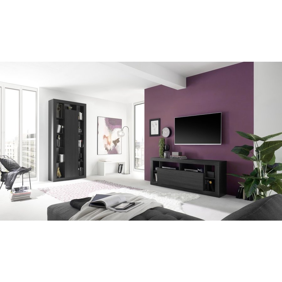 Rimini Wandkast 1-deur Zwart Rimini Wandkast 1-deur Zwart