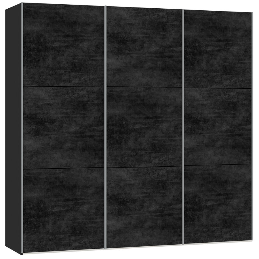 Grafiet Schuifdeurkast 228 cm Grafiet Schuifdeurkast 228 cm