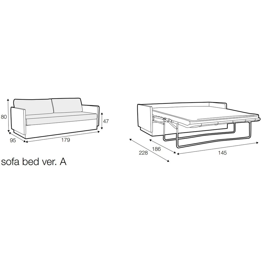 Colin 2,5-Zits Slaapbank Donkergroen Colin 2,5-Zits Slaapbank Donkergroen