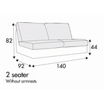 Impulse 2-Zits 140 cm Impulse 2-Zits 140 cm