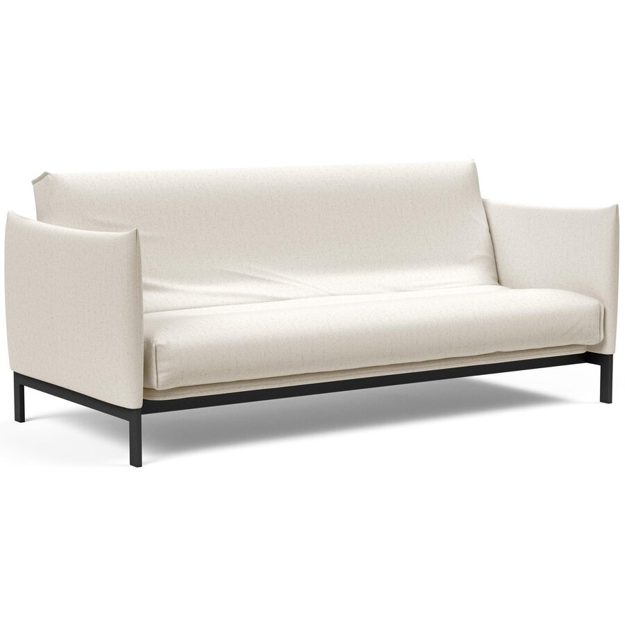 Junus Slaapbank Wit Bouclé 140 cm Junus Slaapbank Wit Bouclé 140 cm