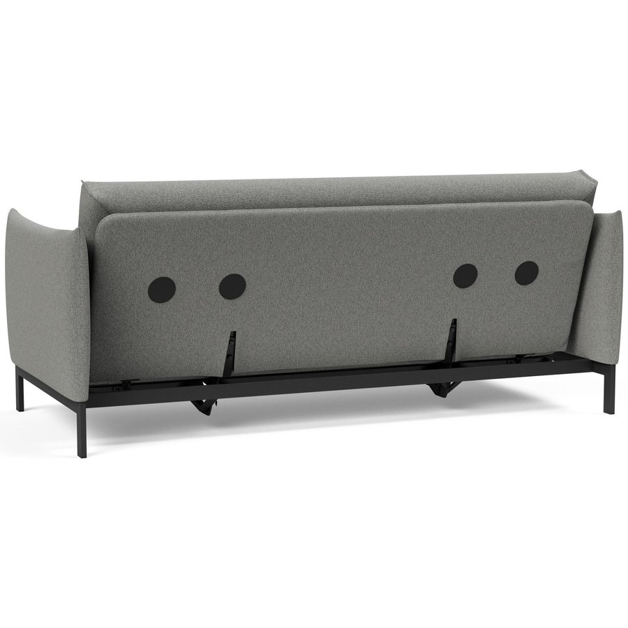 Junus Slaapbank Grijs Bouclé 140 cm Junus Slaapbank Grijs Bouclé 140 cm