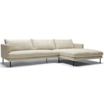 Sits Britt 2.5-Zits Bank + Chaiselongue Flax Natur Sits Britt 2.5-Zits Bank + Chaiselongue Flax Natur