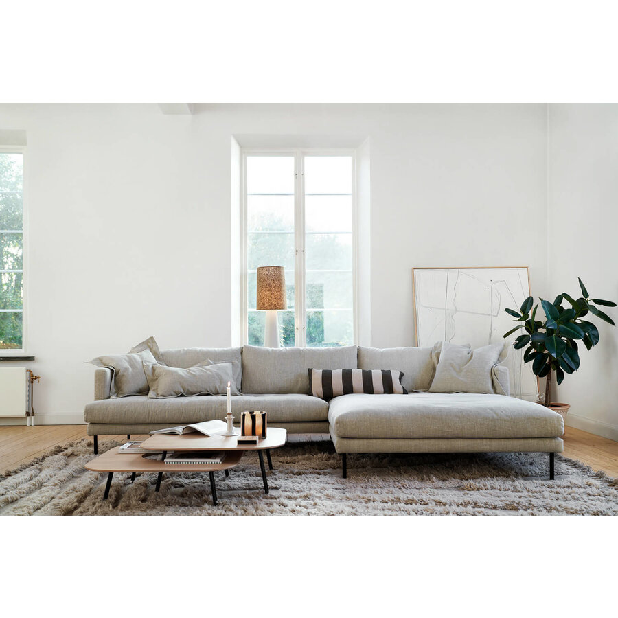 Britt 3-Zits Bank + Chaiselongue Flax Natur Britt 3-Zits Bank + Chaiselongue Flax Natur