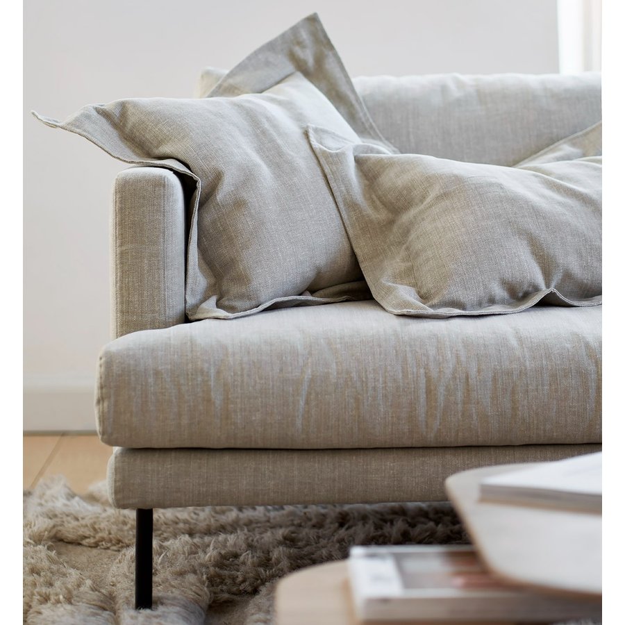 Britt 3-Zits Bank + Chaiselongue Flax Natur Britt 3-Zits Bank + Chaiselongue Flax Natur