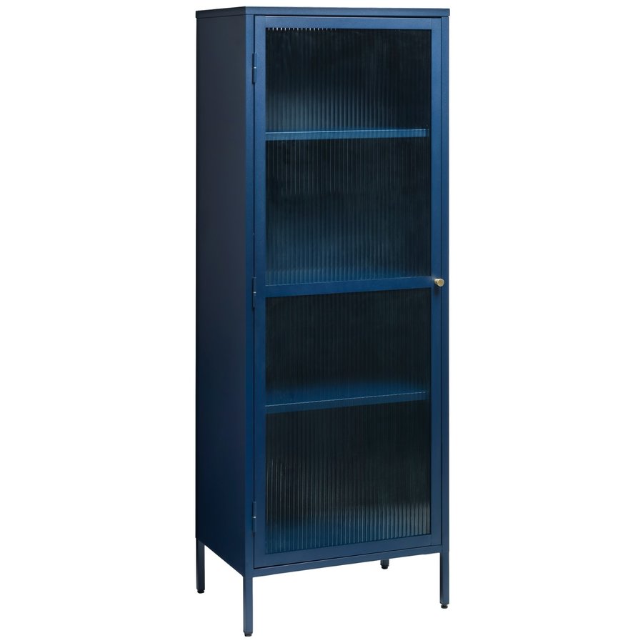 Bronco Vitrinekast Blauw Bronco Vitrinekast Blauw