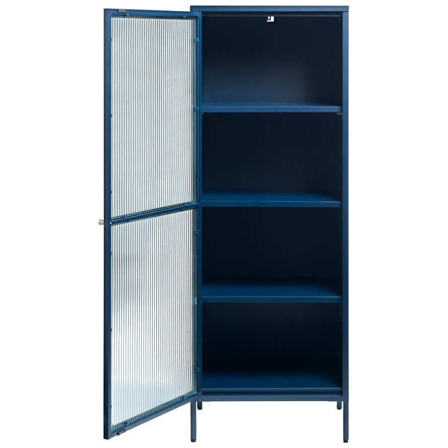 Bronco Vitrinekast Blauw Bronco Vitrinekast Blauw