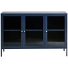 Bronco Dressoir Glazen Deuren Blauw