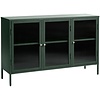 Bronco Dressoir Glazen Deuren Groen