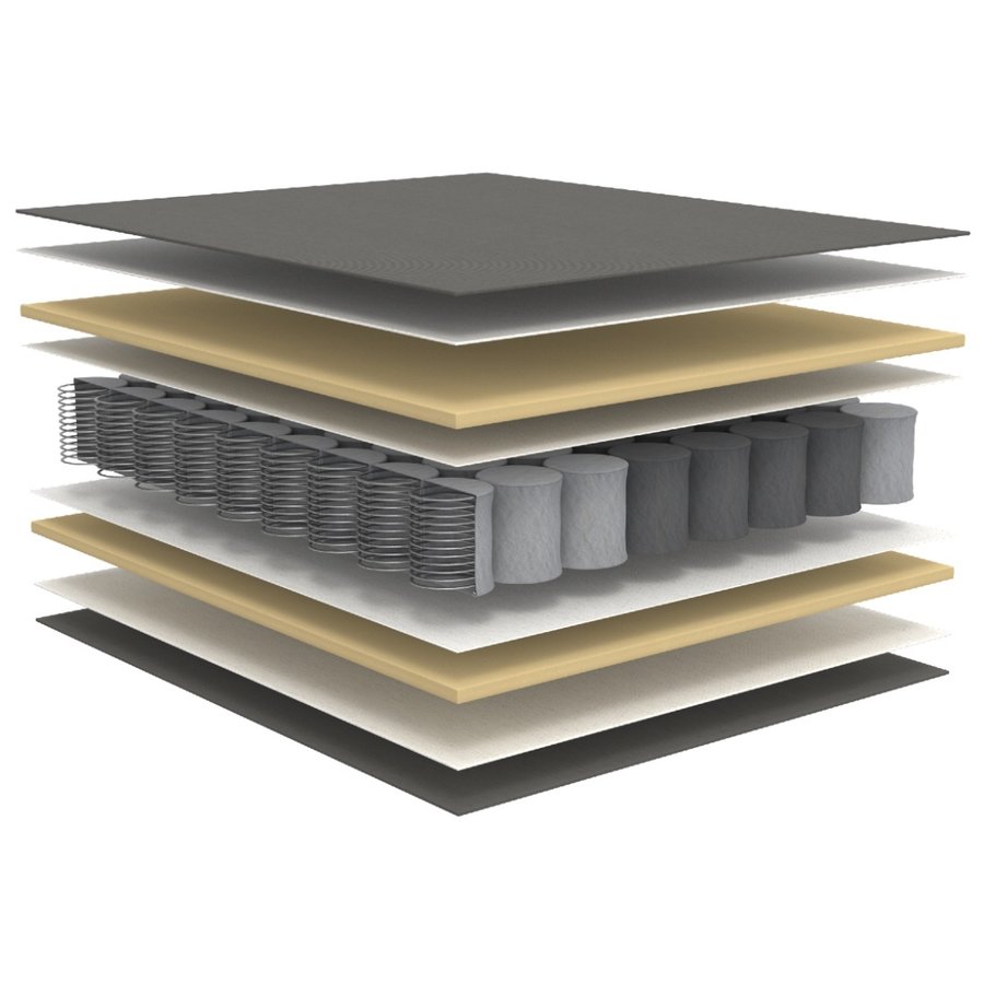 Eivor 140 x 195 cm Slaapbank Grijs Eivor 140 x 195 cm Slaapbank Grijs