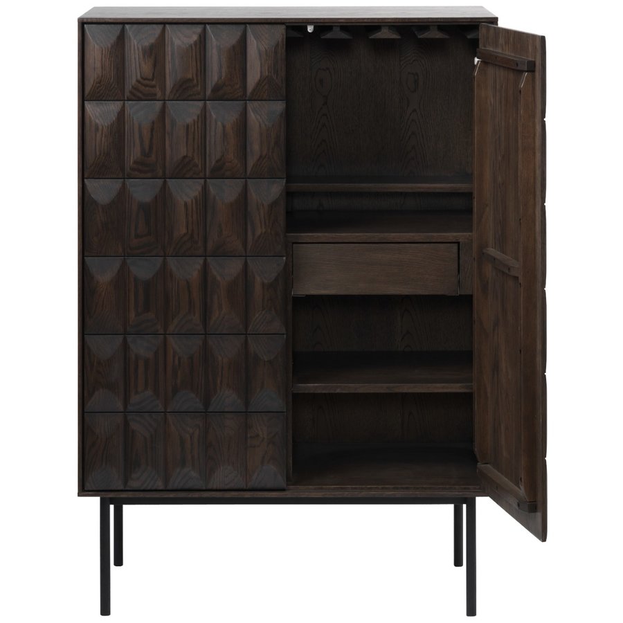 Latina Opbergkast Flessenrek Latina Opbergkast Flessenrek