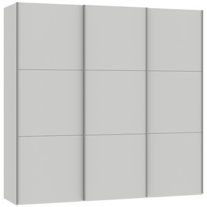 Jutzler Lichtgrijs Schuifdeurkast 228 cm