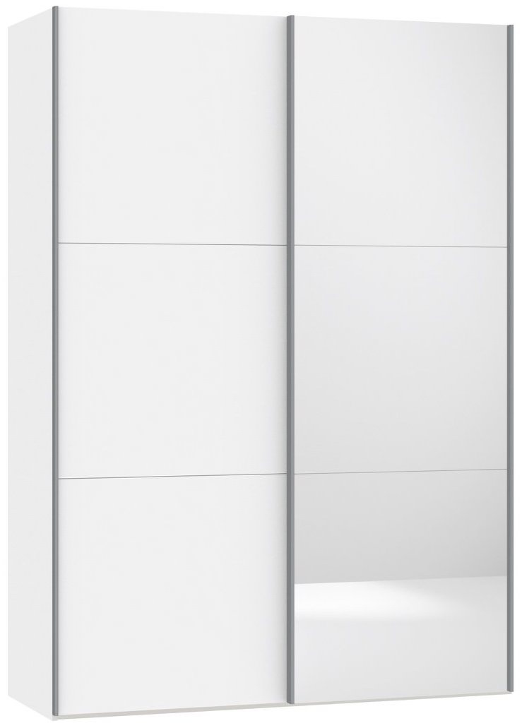 Jutzler Blanche Schuifdeurkast Wit/Spiegel 152 cm