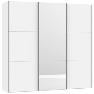 Jutzler Blanche Schuifdeurkast Wit/Spiegel 228 cm