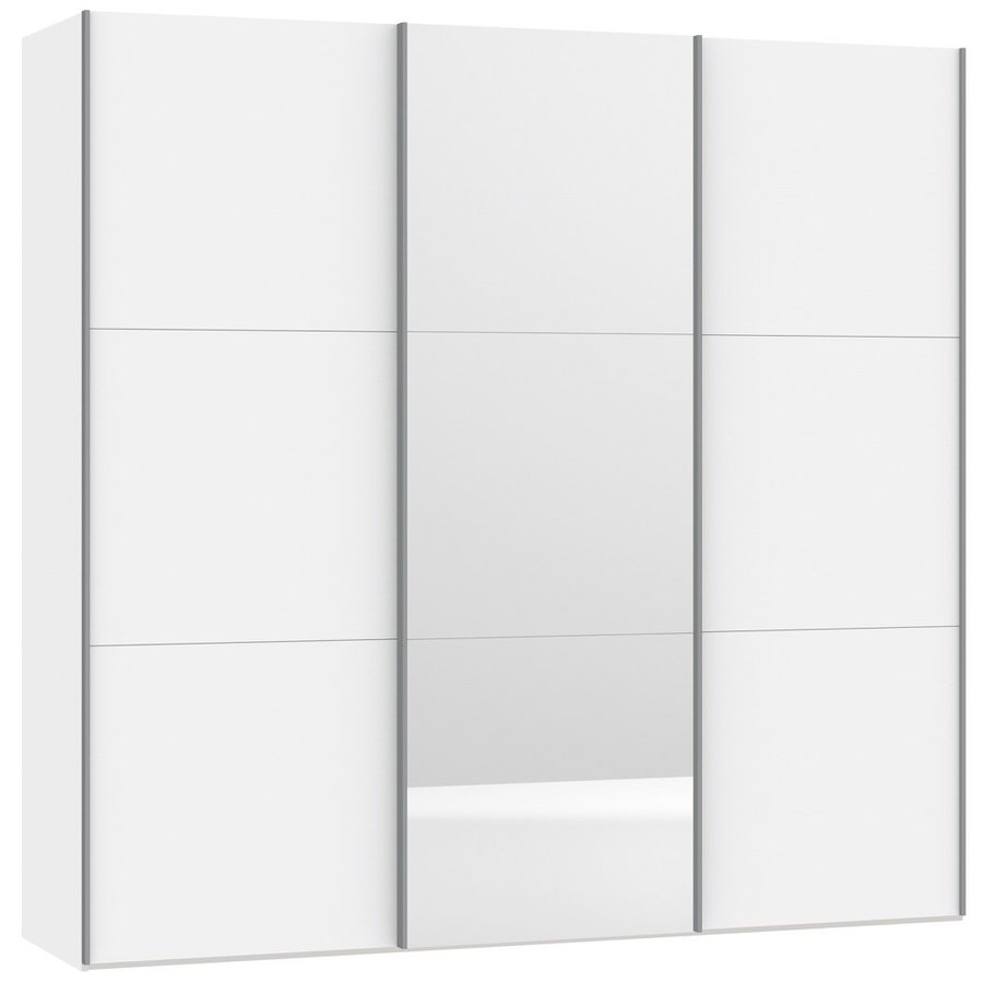 Blanche Schuifdeurkast Wit/Spiegel 228 cm Blanche Schuifdeurkast Wit/Spiegel 228 cm