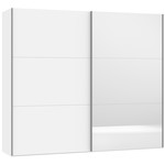 Jutzler Blanche Schuifdeurkast Wit/Spiegel 253 cm Jutzler Blanche Schuifdeurkast Wit/Spiegel 253 cm