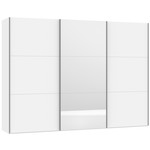 Jutzler Blanche Schuifdeurkast Wit/Spiegel 303 cm Jutzler Blanche Schuifdeurkast Wit/Spiegel 303 cm