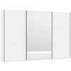 Blanche Schuifdeurkast Wit/Spiegel 328 cm Blanche Schuifdeurkast Wit/Spiegel 328 cm