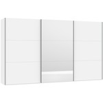 Jutzler Blanche Schuifdeurkast Wit/Spiegel 379 cm Jutzler Blanche Schuifdeurkast Wit/Spiegel 379 cm