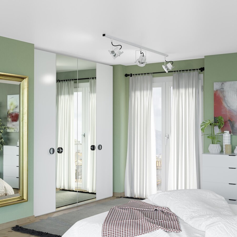 Winnipeg Kledingkast 3 deurs Winnipeg Kledingkast 3 deurs