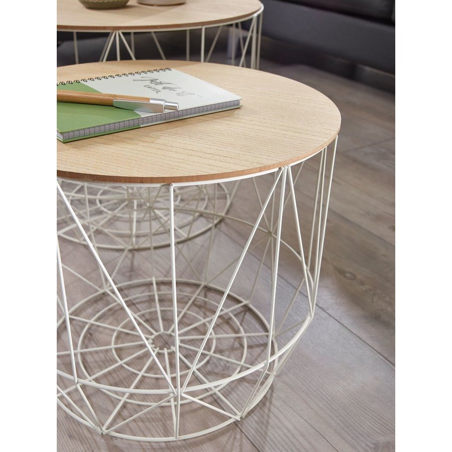 Cano Salontafel Set Lichtbruin Cano Salontafel Set Lichtbruin