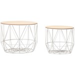 Sky Style Cano Salontafel Set Lichtbruin Sky Style Cano Salontafel Set Lichtbruin