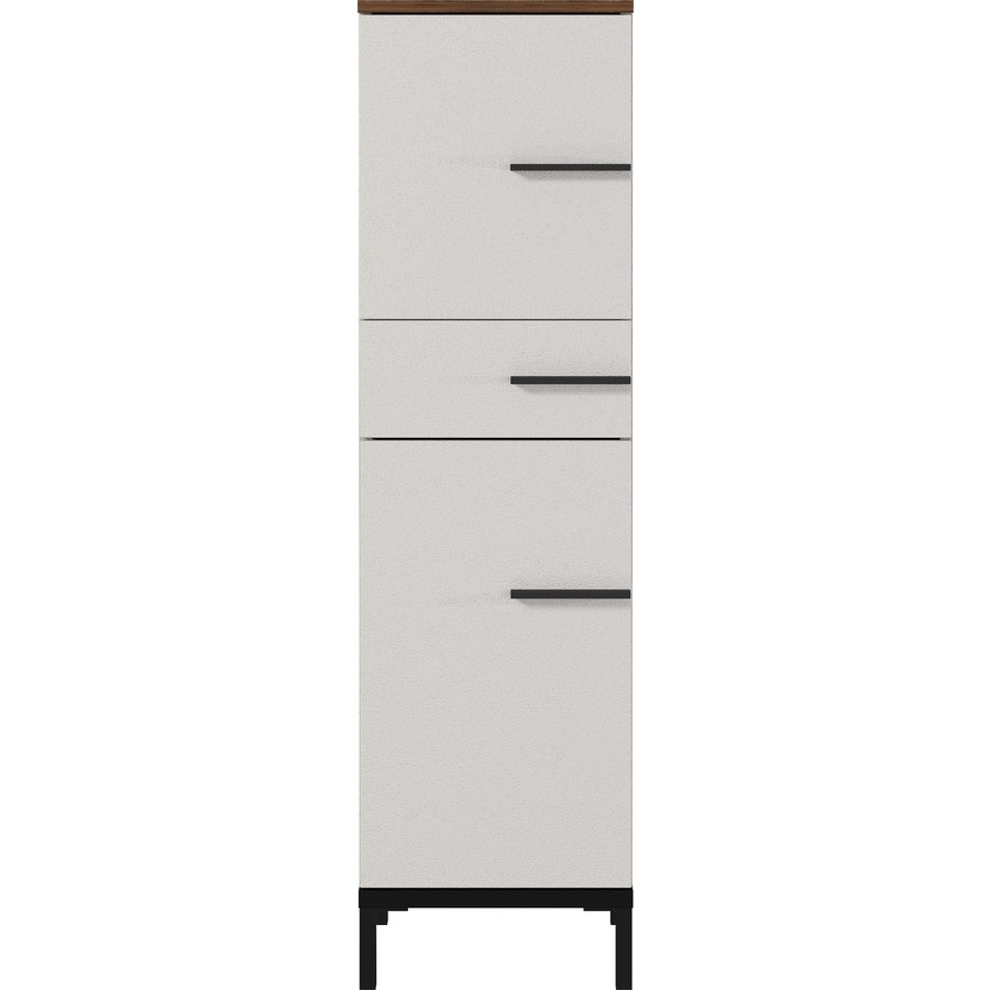 Yonkers Badkamerkast Small Cashmere/Walnoot Yonkers Badkamerkast Small Cashmere/Walnoot