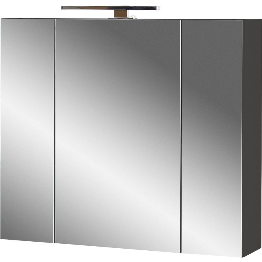 Yonkers Spiegelkast Badkamer Grafiet Yonkers Spiegelkast Badkamer Grafiet