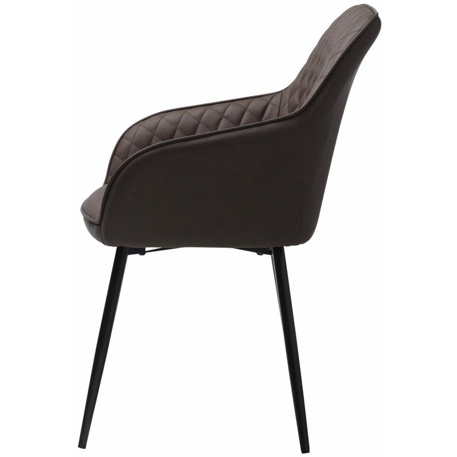 Miltona Armstoel Kunstleder Bruin Miltona Armstoel Kunstleder Bruin