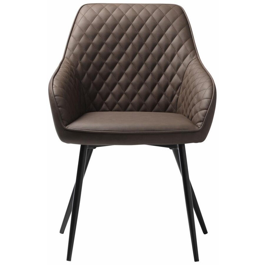 Miltona Armstoel Kunstleder Bruin Miltona Armstoel Kunstleder Bruin