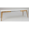 Dot Eettafel Verlengblad 45 x 90 cm Wit