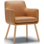 Sits Moa Bistro Stoel Leer Latte Sits Moa Bistro Stoel Leer Latte
