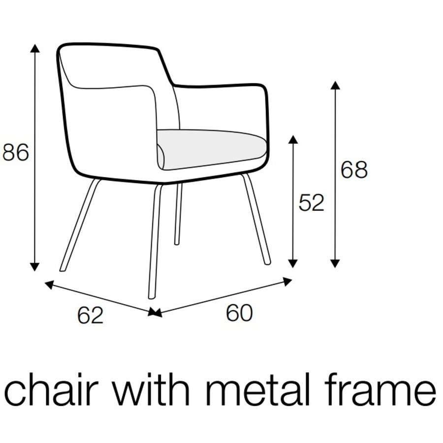 Moa Bistro Stoel Leer Grijs Moa Bistro Stoel Leer Grijs
