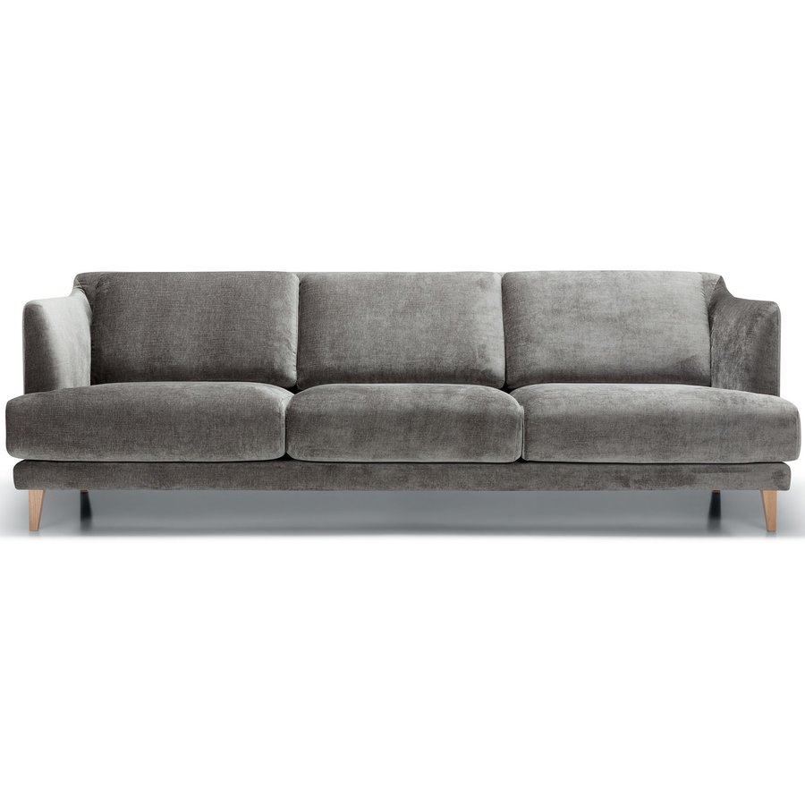 Vera 3-zits Bank XL Grijs Vera 3-zits Bank XL Grijs