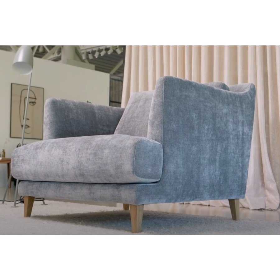 Vera Fauteuil Lichtgrijs Vera Fauteuil Lichtgrijs