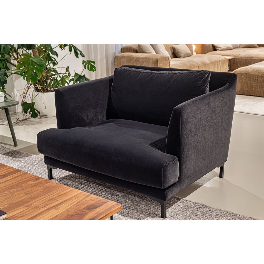 Vera Fauteuil Antraciet Vera Fauteuil Antraciet