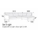 Sally Set 2 Rechts/Links Sally Set 2 Rechts/Links