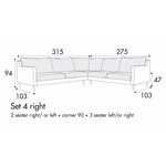 Sally Set 4 Rechts/Links Sally Set 4 Rechts/Links
