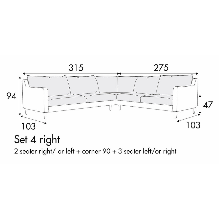 Sally Set 4 Rechts/Links Sally Set 4 Rechts/Links