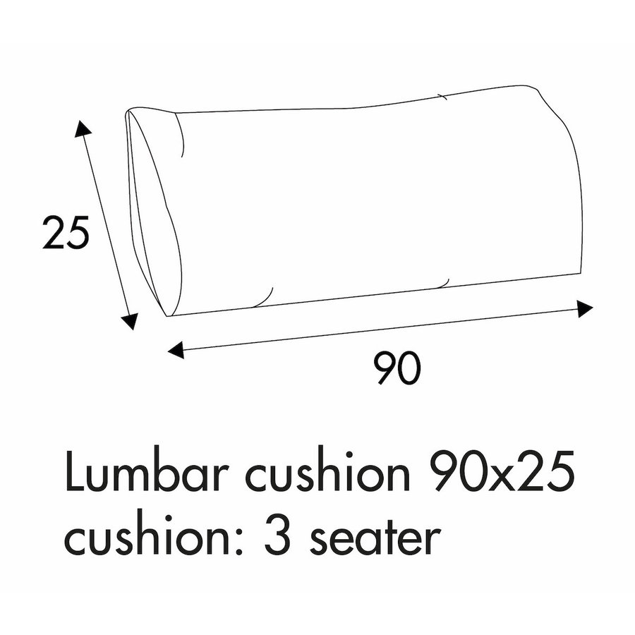 Sally Kussen 90 x 25 cm Sally Kussen 90 x 25 cm