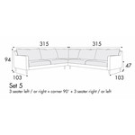 Sally Set 5 Rechts/Links Sally Set 5 Rechts/Links