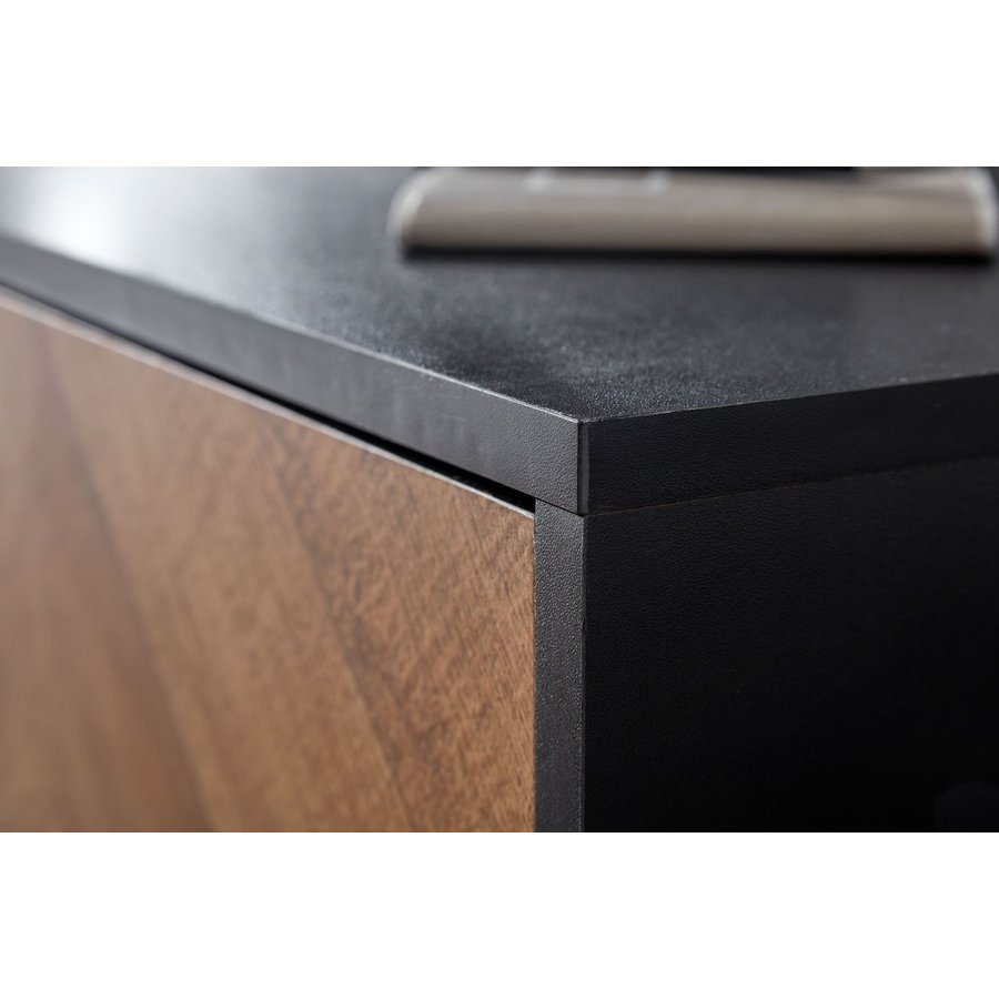 Pera TV meubel Zwart / Eiken Pera TV meubel Zwart / Eiken