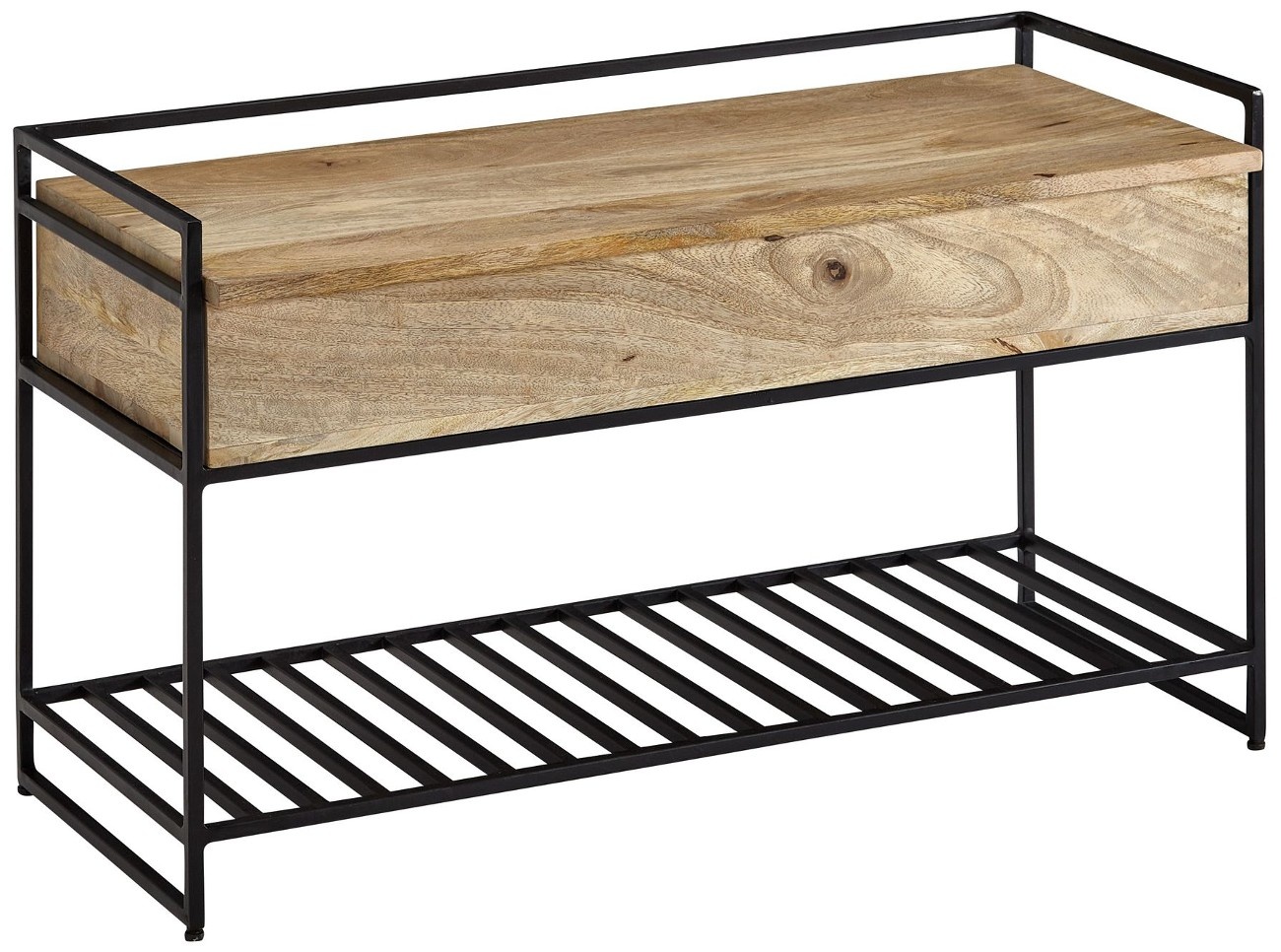 Sky Style Onda Halbank met Opbergruimte Naturel