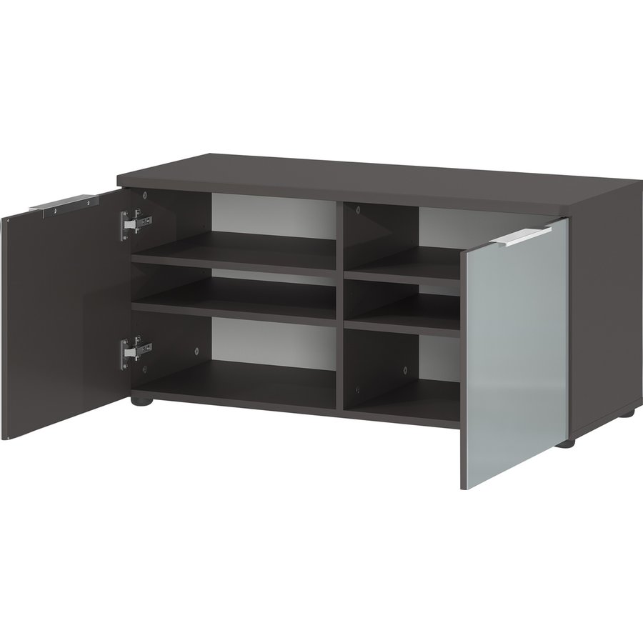 Genova Halbank Grafiet / Zilvergrijs Genova Halbank Grafiet / Zilvergrijs