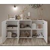 Venus Dressoir 3-Deuren Wit HG / Kadiz