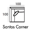 Santos Hoek 100 cm