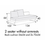 Linnea 2-Zits 134 cm Linnea 2-Zits 134 cm